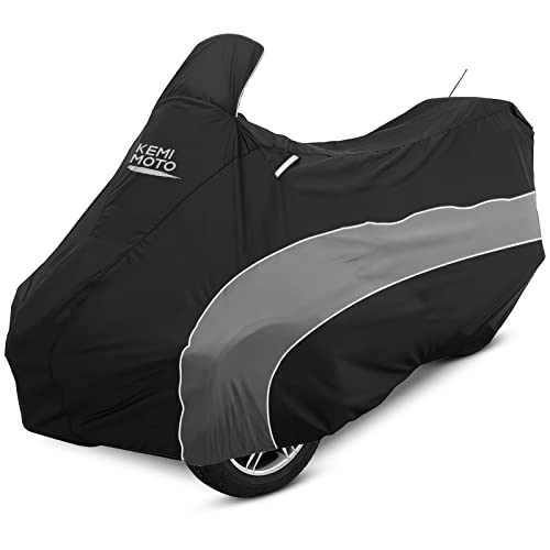 KEMIMOTO RT Cover 420D Compatible with Can-Am Spyder RT 2010-2019 Ungraded Outdoor Protection Windshield Liner Dustproof All Weather Resistant with Ventilation Holes