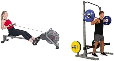 Fanzo Rowing Machine Sunny Health & Fitness Air Fan Rowing Machine Ergometer - SF-RW520050 ...