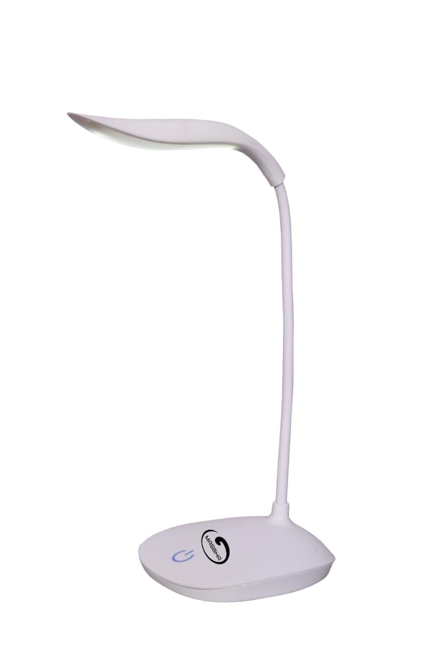 MAGBHA Study Lamp Led Touch On/Off Switch Student Study Reading Dimmer Led Table Lamps White Desk Light Lamp (Multicolor,Plastic, Pack of 1)-image-49