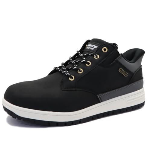 [���[�L���X] ����g�킸������ �h�� �h�� �X�j�[�J�[�u�[�c ���[�N�u�[�c �n���Y�t���[ �����Y L-6581 �u���b�N 26.5cm