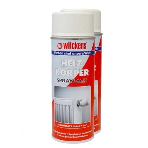 ARLI Set: Heizkörper Lackspray 3 x 400ml seidenmatt weiss weiß Schnelltrocknender Spraylack Heizkörperlackspray auf Kunstharzbasis Spraydose für Heizkörper Wasserboiler Radiatoren Warmwasserrohre