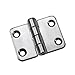 304 Stainless Steel Shaped 2-inch Industrial Small Hinge Flat Open Folding Cabinet Door Hinge 48x36x2 1Pcs(CL077-1A)