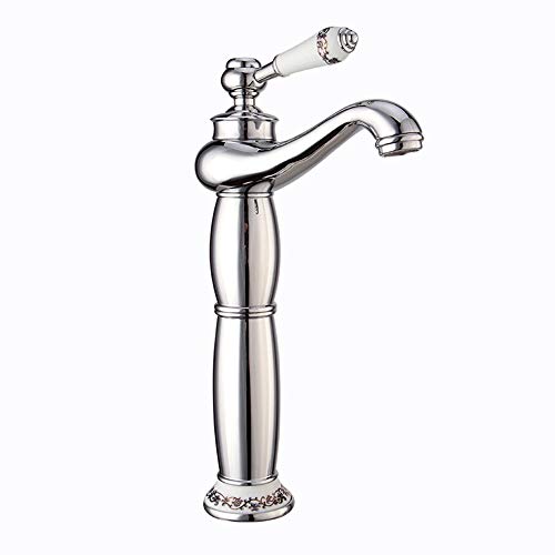 Mitigeur de lavabo cuisine printemps argent pour stopper les fuites d'eau