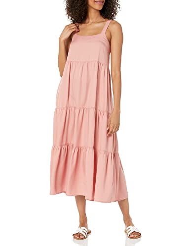 The Drop Women's Britt Tiered Maxi Tent Dress, Rosette, XXS