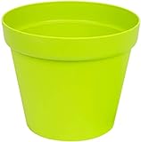 XXXL Blumenkübel Blumentopf Pflanzkübel Pflanztopf kunststoff grün 58 cm