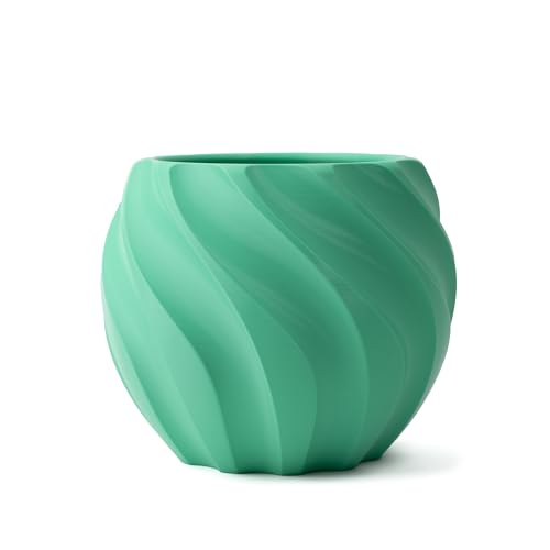Image of Prusament 3D Printer Premium Filament PETG Prusa Pro Green 1.75mm - 1kg Spool - High Precision ±0.02 mm - Low Stringing - Strong Layer Bond - No Tangling - Ideal for Beginners & Professionals
