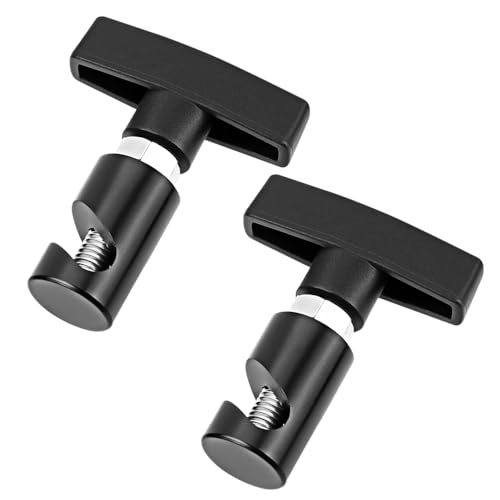 Image of QWORK Lift Support Clamp for Hood Strut - 2 Pack Shock Prop Strut Stopper and Retainer Tool for Car Hood, Liftgate, Trunk