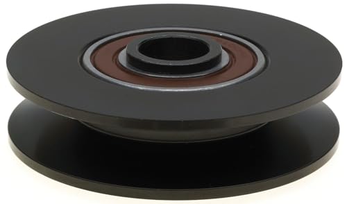 Poulie de renvoi d'angle ACDelco 36349 galet tendeur fixe pour courroie trapézoïdale