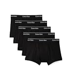 Calvin Klein Men's Underwear Cotton Classics Multipack Trunks, black (5 Pack), M