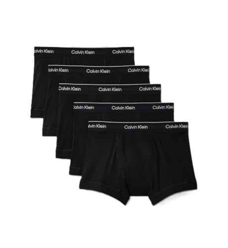 Calvin Klein Mens Underwear Cotton Classics Multipack Trunks black (5 Pack) M