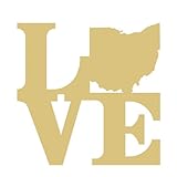 Love Ohio Cutout Unfinished...