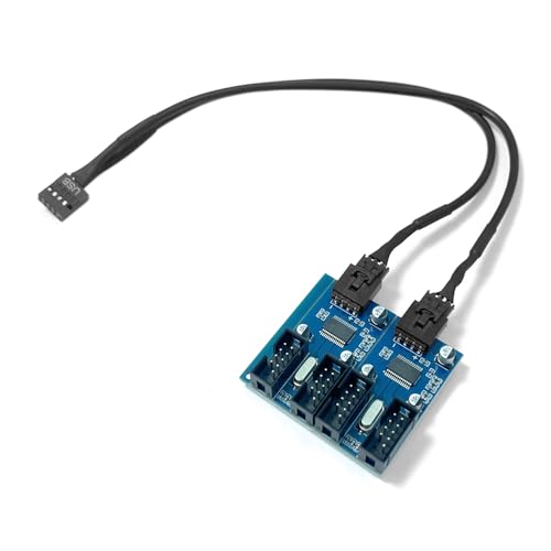 Installazione chiara: il design compatto del PCB e del cavo contribuisce a creare una build pulita e organizzata, semplificando la posa e la gestione di più connessioni USB.