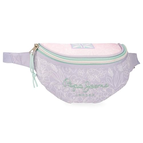 Pepe Jeans Renata Riñonera Morado 34x13x7 cms Poliéster by Joumma Bags