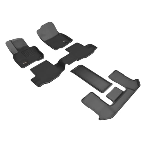 3D MAXpider Kagu Floor Mat (Black) Compatible with Mazda CX-90