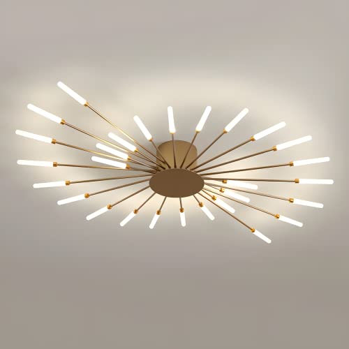 Plafonnier LED linéaire moderne en aluminium pour bureau design