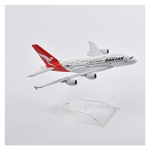 Modèle d'avion Qantas Boeing 747 en métal 16 cm pour collectionneurs