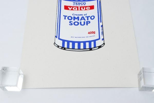 Amazon.co.jp: WCP Banksy バンクシー SOUP CAN BLUE リプロダクション 