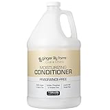 Ginger Lily Farms Club & Fitness Moisturizing Conditioner for Dry Hair, 100% Vegan & Cruelty-Free, Fragrance Free, 1 Gallon (128 fl oz) Refill