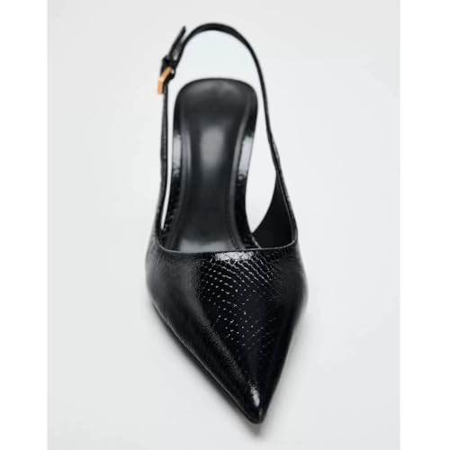 Fashion Slingback Pumps Shoes for Women Pointed Toe3