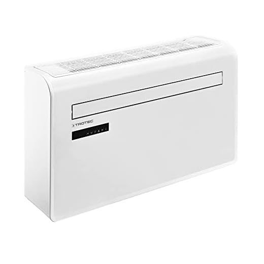 TROTEC Aire acondicionado mural PAC-W 2650 SH sin unidad exterior con bomba de calor: 4 en 1 para refrigerar, calentar, deshumidificar y ventilar, potencia de refrigeración de 2,6 kW