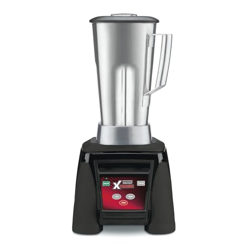 Image of Waring Blender with Electronic Keypad & 64 oz. Stainless Steel Jar | Xtreme Blender, 3.5 HP Commercial Motor, 75+ Drinks a Day, Frozen Drinks & Smoothies for Bars & Restaurants, NSF Certified
