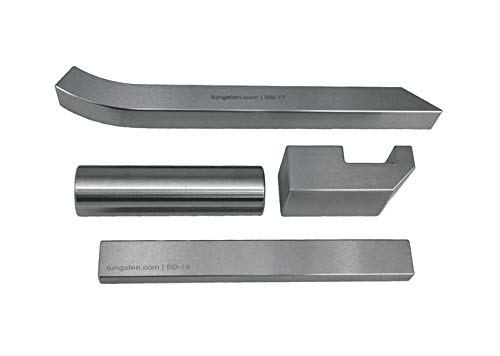 Tungsten Bucking Bar Expert Set (4 Pieces) - BB-13, 17, 19, and Round Bar