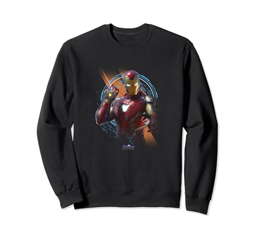 Marvel Avengers Endgame Iron Man Infinity Suit Fist Raised Sweatshirt