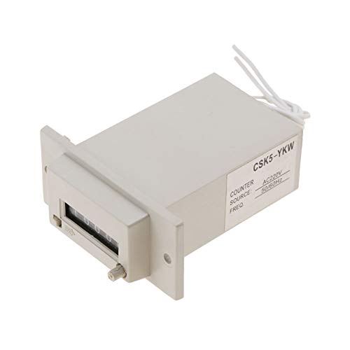 Image of YWBL-WH Electromagnetic Pulse Counter, High Speed 5 Digit Digital Display Panel Mount Counter for Industrial Machinery Mining Applications
