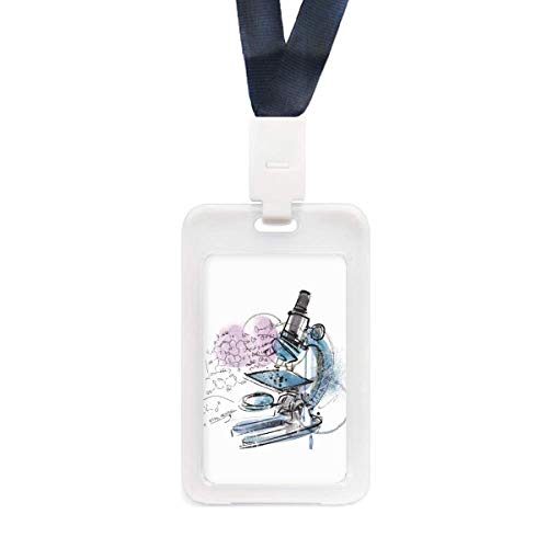 Microscope étui transparent Chemistry Knowledge housse de protection laboratoire