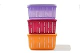 tupperware mickey Original Tupperware TUPPERWARE Cubix Set Mickey Mouse 650 ml orange + lila + pink