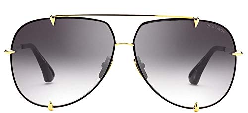 Sunglasses Dita TALON 23007 A Satin Black - 18K Gold2