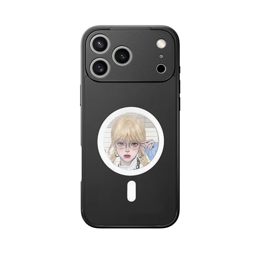 MagSafe�Ή� E-Ink�X�}�z�P�[�X NFC�@�\�t���X�}�[�g�t�H���P�[�X 4�F�C���N�X�N���[���[�d�s�v 480*480 �ʐ^��e�L�X�g�����R�ɃJ�X�^�}�C�Y DIY�X�N���[��iphone�P�[�X e-ink iPhone 15 iPhone16 pro/