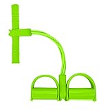 Widerstandsbänder, Fitnessbänder für Bauch Beine Po, Bauchtrainer Zuhause, Resistance Bands, Pilates Yoga, Bauchmuskeltrainer, Expander Fitnessgeräte Sportgeräte, Sit up Hilfe, Beintrainer, Grün