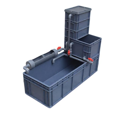 湿度コントロールと水機能を備えた爬虫類の波形の生息地 グレー. 60*40*28CM