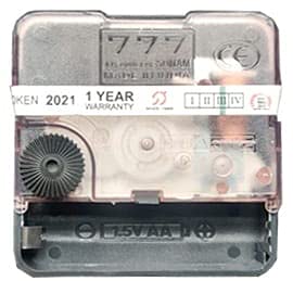 Image of YONOTA A Product of SONAM Quartz, Ticking Movement Machine for Wall Clock 18 MM (Made in India 100%) (Black)