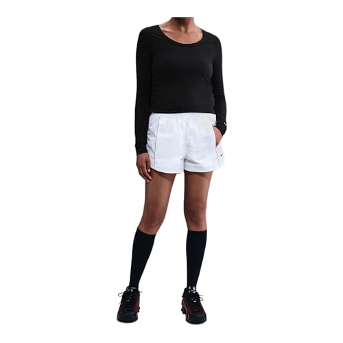 Nike W NSW NK Chll KNT Ls Top t-shirt femme haut de gamme en maille texturée premium