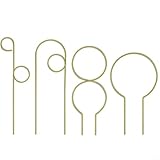 Soutien à la croissance : doté de quatre formes uniques, cet ensemble offre un soutien optimal adapté aux besoins de diverses plantes grimpantes comme les roses et les pothos.