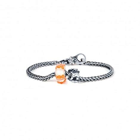 Bracciale Thun Summer Dream Start di Trollbeads Argento 925% cm 18 TAGBR 00009 Bracciale Trollbeads DREAM SUMMER Limited Edition in argento composto da: Chiusura in argento, 1 perlina in vetro e una in argento La misura indicata è comprensiva di chiusura