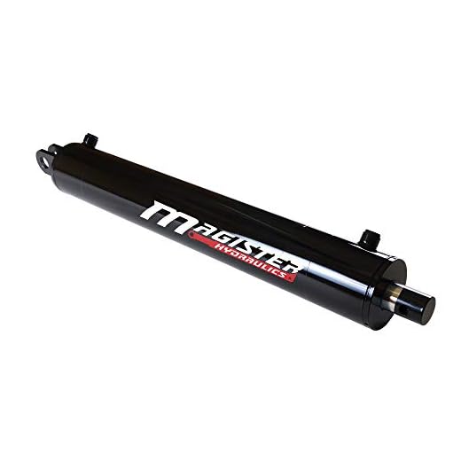 Double Acting Welded Hydraulic Cylinder 4" Bore 24" Stroke Log Splitter