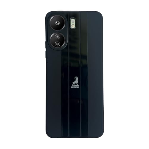 Image of AIBEX Sleek Back Cover Case Compatible with Xiaomi Redmi 13C 4G / Poco C65 with Camera Guard and Diamond Finish