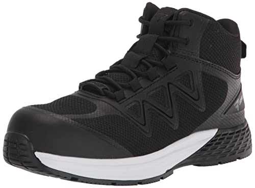 Bates Men's Rush Mid Work Composite Toe Military and Tactical Boot, Black, 12
