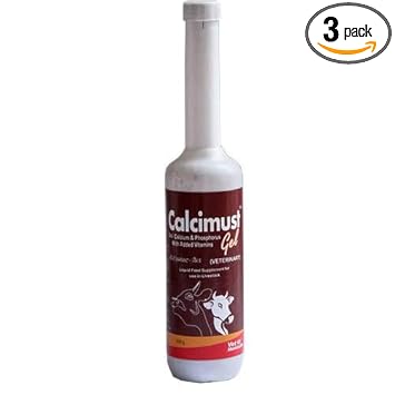 CALCIMUST Gel Liquid 300GM. Pack of 3