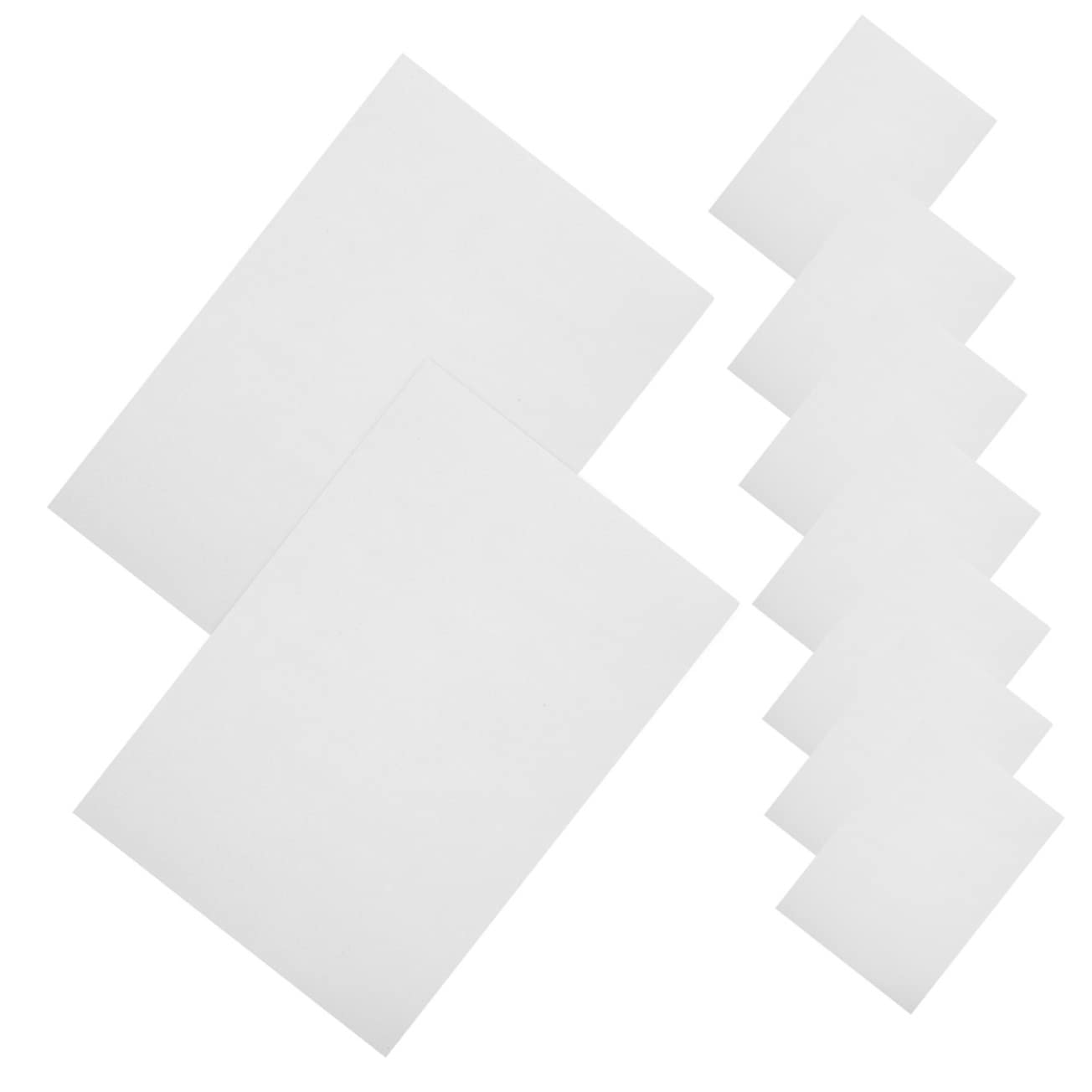 CORHAD Papier Aquarelle Blanc 100 Feuilles, 160g, Épais, pour Peinture et Dessin, Adapté aux Garçon et Filles et Étudiants, Graffiti