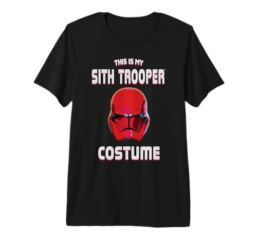 Sith Trooper Costume t-shirt Star Wars rouge à offrir en cadeau original pour geek