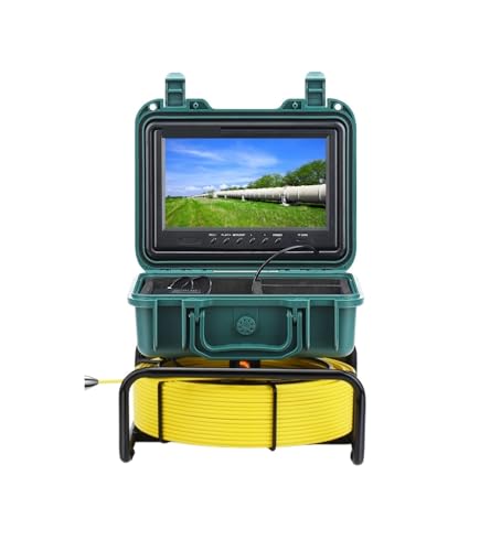 �p�C�v�����J���� DVR �r�f�I 9 �C���` 1080P �X�N���[�� + 8 �{�����A�H�Ɨp�������������J���� IP68 �h�� �����x����(30M)