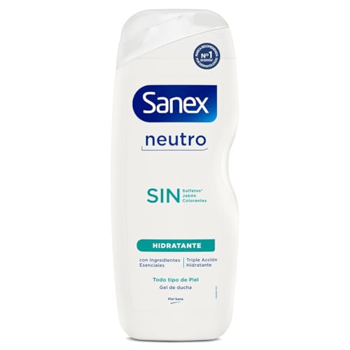 SANEX gel de ducha zero % piel normal bote 550 ml