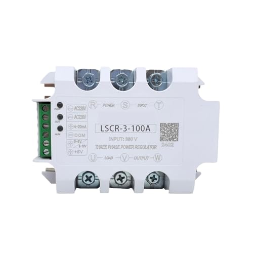 Régulateur de thyristor triphasé 380V SCR-3-100A module de régulation tension ca