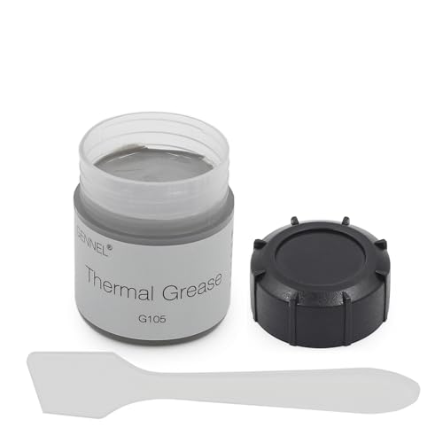 GENNEL G105 20g Grey Thermal Paste, Heatsink Paste, Thermal Compound Grease for CPU GPU Processor PS4 PS5 Xbox Chipset IC Ovens Cooler Cooling