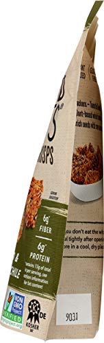 Flackers Organic Toasted Seed Crisps, Hemp Seed and Hatch Green Chile, 4.5 ounces - Image 7