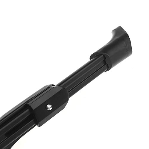 Festnight Mountain Bike bicicleta lado Kickstand Kick Stand alumínio liga ajustável Universal preto